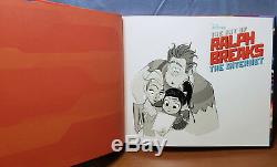 Disney Art Of Ralph Rompt Avec L'internet Livre Cartonné Officiel Promo Fyc Signed