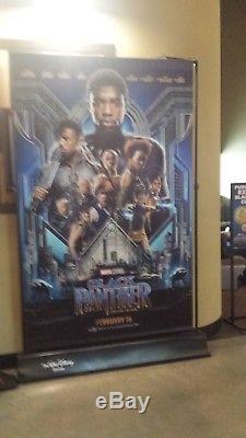 Disney Black Panther / Wrinkle Bannière D'affiche De Film Vinyle Originale 8x5 Pi
