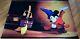 Disney Fantasia 2000 Rare Org. Lobby Bannière Mickey Mouse Apprenti Sorcier