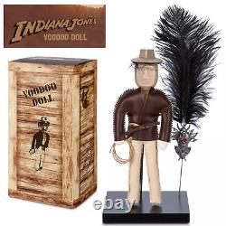 Disney Indiana Jones Et Le Temple De Doom Voodoo Doll Replica Avec Pin, Stand