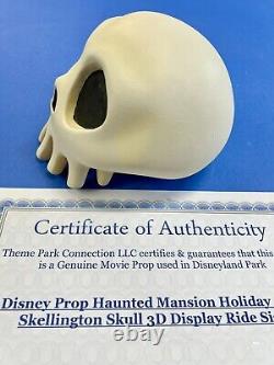 Disney Jack Skellington Prop Crâne de la Maison Hantée de l'Étrange Noël de Monsieur Jack