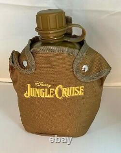 Disney Jungle Cruise Water Canteen Film Promo Mint En Package Très Limité Rare