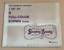 Disney Lobby Cards Sleeping Beauty Set Of 8 Unused 1er Album 1959