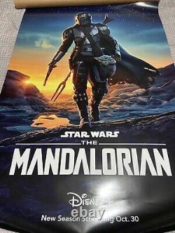 Disney Mandalorian Saison 2 Original 27x40 Double Sided Ds Poster F