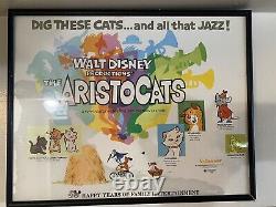 Disney Original Framed Theater Lobby Card Collection