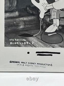 Disney: PINOCCHIO & GEPPETTO VINTAGE STILL PHOTO 1940 Cartoon BW de l'Âne BOY