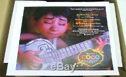 Disney / Pixar Coco Cordoba Mini Spruce Guitare Acoustique Naturelle Fyc Movie Promo # 2