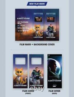 Disney Pixar Lightyear Film Corée Cgv Original Limitée Film Mark Set