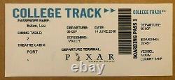 Disney Pixar Wall-e 2008 Film Credit Foldout And Celebrity Charity Program Rare