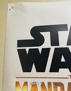 Disney Star Wars Lucasfilm The Mandalorian 2020 Promo Movie Poster 72x46 Pouces