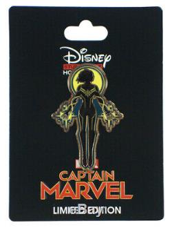 Disney Studio Boutique Hollywood Captain Marvel Pin Verrier Preuve