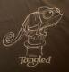 Disney Tangled Animation Crew Marketing Publicité T-shirt Double Sided Rare