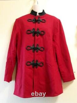 Disney The Lone Ranger/screen Worn Vinatage Red Wardrobe Band Coat