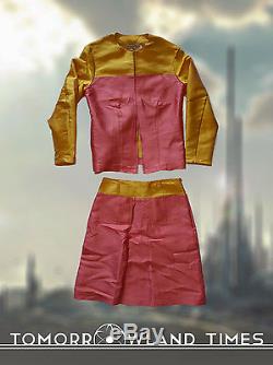 Disney Tomorrowland Movie Production Originale Utilisée Costume De Jupe De Garde-robe