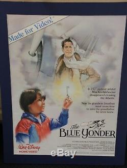 Disney Vintage Certifié Film The Blue Yonder Poster Aka Temps Flyer 30x23