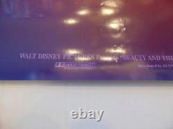 Disney’s Beauty&the Beast 1991 Original Dbl Sided Movie Poster 40 X 27 #20693