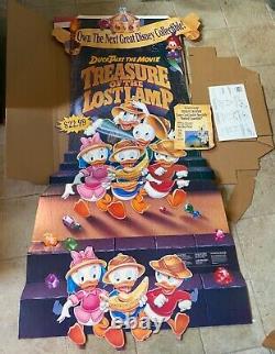 Disneys Ducktales Treasure Of Lost Lamp 1990s Sortie Du Film Standee Nouveau Rare