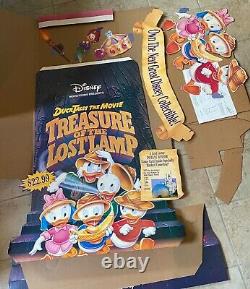 Disneys Ducktales Treasure Of Lost Lamp 1990s Sortie Du Film Standee Nouveau Rare