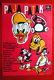 Donald Duck Walt Disney Mickey Souris Années 1950 Rare Exyu Movie Poster