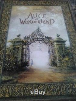Dossier De Presse Alice Wonderland Ultra Rare Disney & Tim Burton, Complet Avec Clé Usb