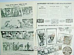 Du Sud Song 1946 Original Campagne Exposant Livre Walt Disney