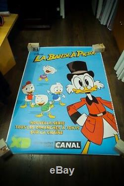 Duck Tales Walt Disney Très Rare 4x6 Pi Abribus D'origine Affiche Du Film 2017