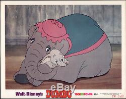 Dumbo Carte Lobby Originale 11x14 Disney Affiche Du Film