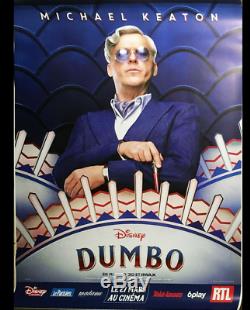 Dumbo Ensemble Complet De 6 Affiches De Cinéma Affiche De 6 X 6 Pi D / S Pour Abribus Disney Tim Burton