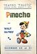 Édition Cubaine Extrêmement Rare De Disney : Programme D'engagement De Noël De Pinocchio Originaire De 1940