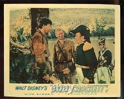 Ensemble Complet Disney Davy Crockett English Lobby Cards King Of The Wild Frontier