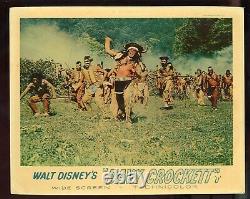 Ensemble Complet Disney Davy Crockett English Lobby Cards King Of The Wild Frontier
