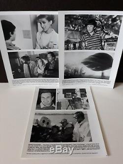 Ensemble De Communiqués De Presse 'vol Du Navigateur' De Disney 1986 Avec 6 Photos En Noir Et Blanc