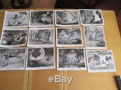 Ensemble Vintage De 12 Film D'animation Disney Les Aristochats 8x10 Photo Stills