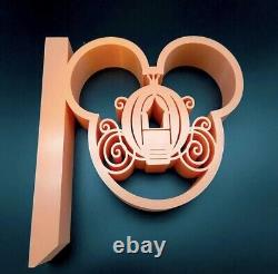 Étagère D'affichage Memorabilia De Transport - Disney Cendrillon Inspiré