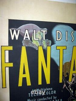 Fantasia Walt Disney Animation Entoilée Fiche Rare Un Australien 1940