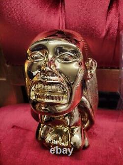 Fécondité Idol Figure Indiana Jones Raiders D'or Lost Ark Head Disneyland Nib