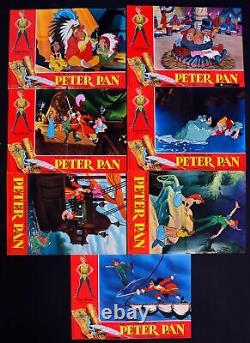 Fotobusta Les Aventures de Peter Pan Walt Disney Capitaine Crochet Clochette F91