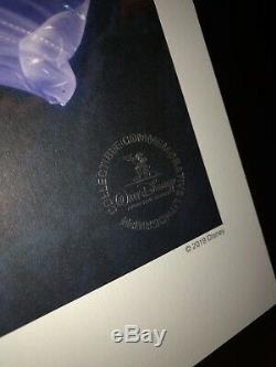 Frozen 2 2019 Fyc Limited Edition Lithograph Avec Disney Stamp Elsa II Rare