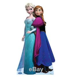 Frozen 3 Pc Set Anna Elsa Kristoff Olaf Sven Cutout Standee Standup Carton