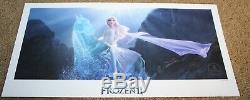 Frozen II Disney 2019 Elsa Entiers Commémorative Lithograph Promo Promotionnelle