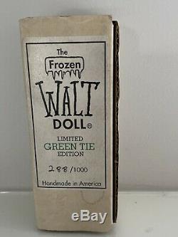 Frozen Walt Doll Signé Stephen Hillenburg (bob L'éponge) Burt Payne Disney 1996