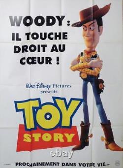 Histoire de Jouets Disney / Pixar / Affiche de film de grand format de style de personnage rare de Hanks