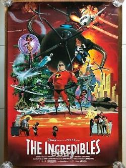 Indestructibles Une Feuille Affiche Du Film 27x40 Disney Pixar Bird Brad Robert Mcginnis