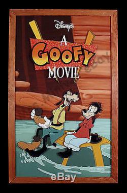 Jouet Story & Goofy Movie Art Original! Affichages D'affiches 3d À Partir De Disney World
