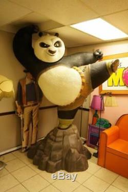Kung Fu Panda Vie Taille Statue Film Store Présentoir Prop Dreamworks Énorme Rare
