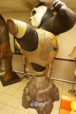 Kung Fu Panda Vie Taille Statue Film Store Présentoir Prop Dreamworks Énorme Rare