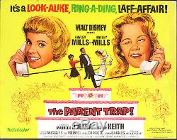 L'affiche Du Film The Parent Trap Original De Disney Hayley Mills / Maureen O'hara