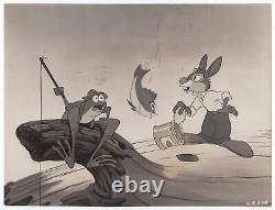 LOT DE PHOTOS DE FILM DE SONG OF THE SOUTH Vintage DISNEY 1946/r1956 BRER RABBIT Fox Bear