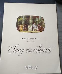 La Chanson De Disney Du Sud Complète Le Communiqué De Presse, Livre De 1946 Et Autres L @@ K