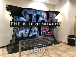La Hausse Des Skywalker Disney Studios Wars Étoiles Theatrical Standee Affichage